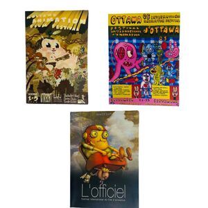 International Animation Festival Books Ottawa 05, L'officiel 07, Holland 06 Lot